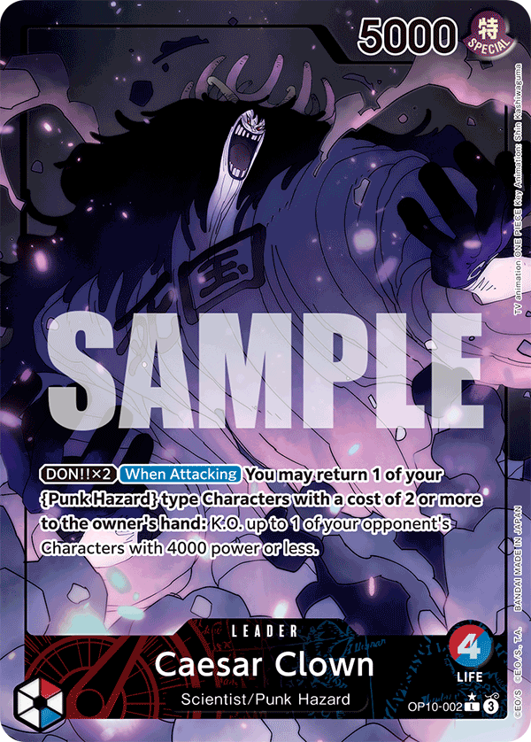 OP10-002 | L | LEADER Caesar Clown Parallel