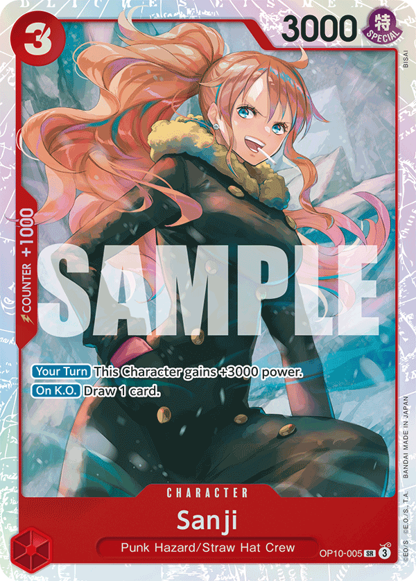 OP10-005 | SR | CHARACTER Sanji