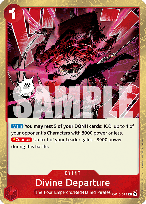 OP10-019 | R | EVENT Divine Departure