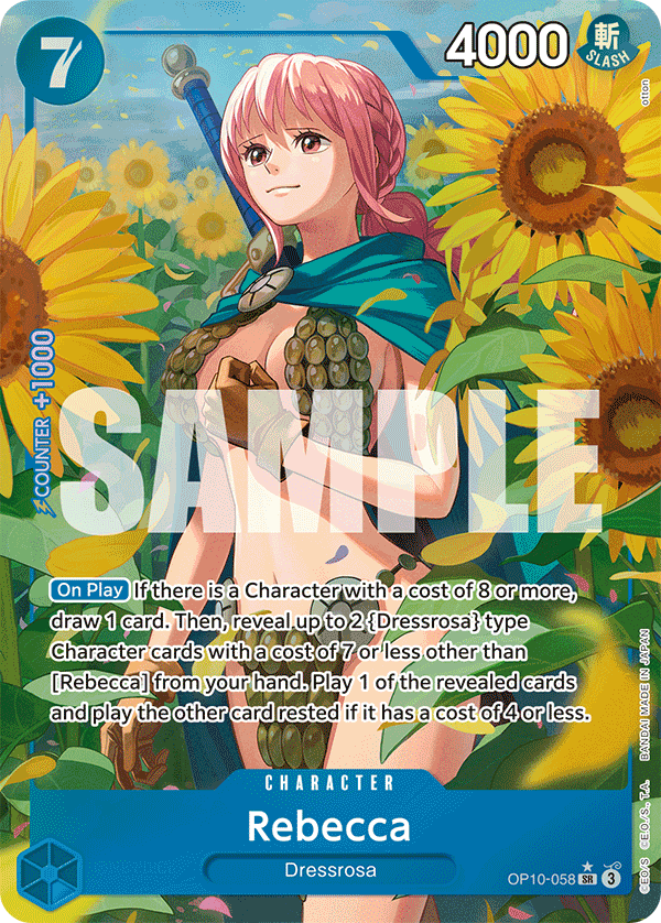 OP10-058 | SR | CHARACTER Rebecca Parallel