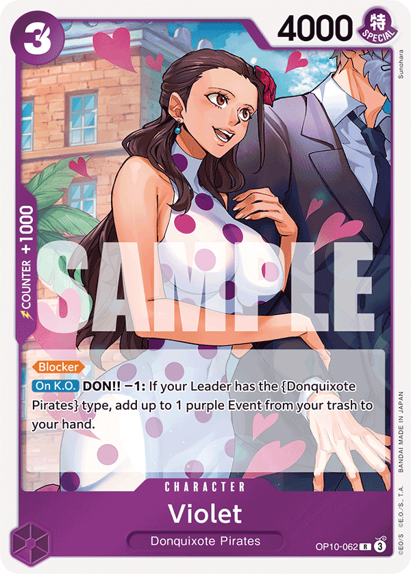 OP10-062 | R | CHARACTER Violet