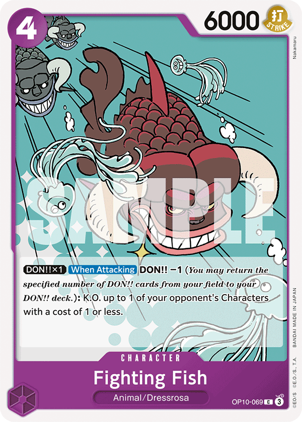 OP10-069 | C | CHARACTER Fighting Fish