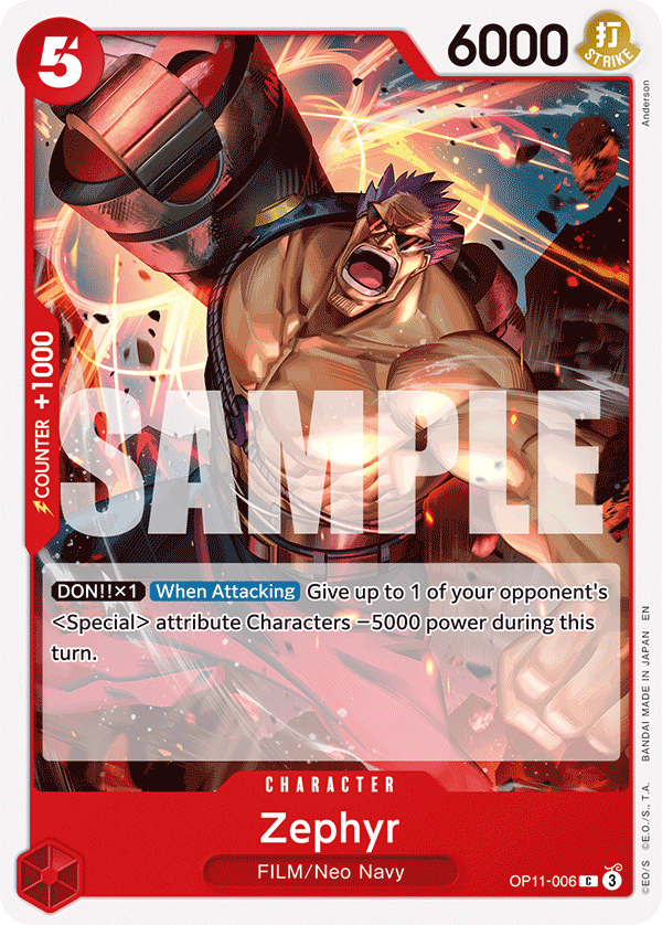 OP11-006 | C | CHARACTER Zephyr