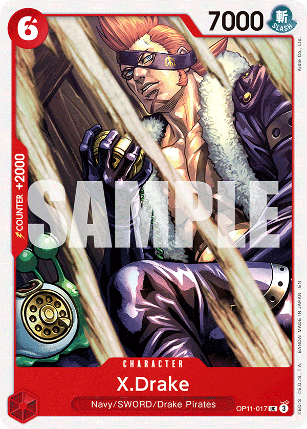 OP11-017 | UC | CHARACTER X.Drake