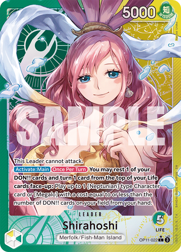 OP11-022 | L | LEADER Shirahoshi Parallel