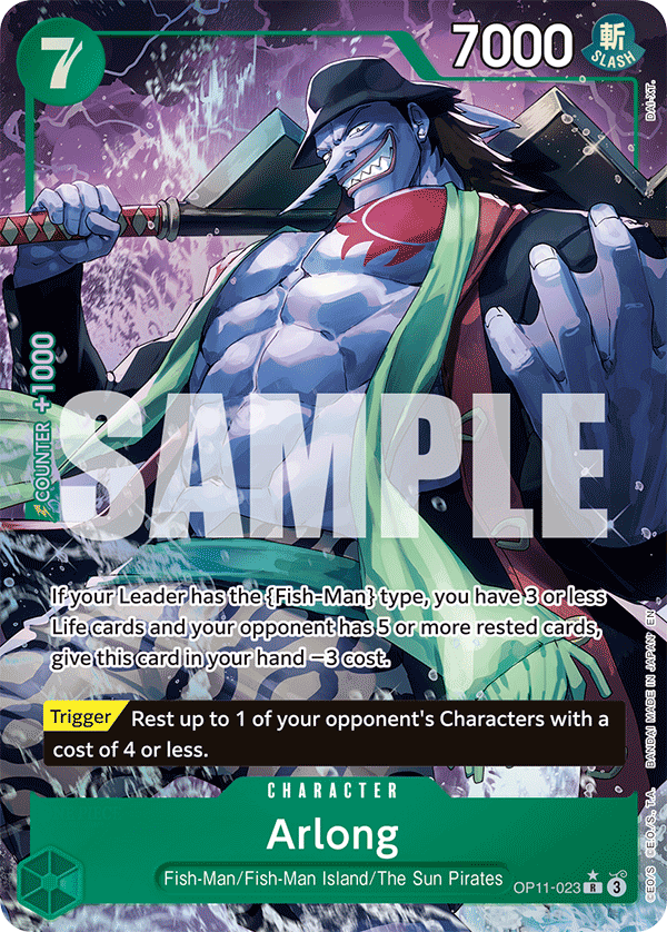 OP11-023 | R | CHARACTER Arlong Parallel