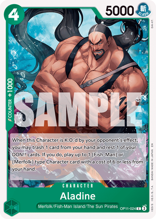 OP11-024 | C | CHARACTER Aladine