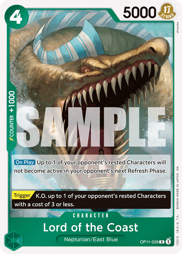 OP11-028 | R | CHARACTER Lord of the Coast
