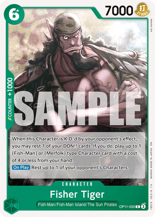 OP11-035 | C | CHARACTER Fisher Tiger