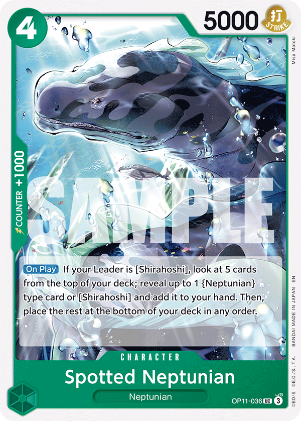 OP11-036 | UC | CHARACTER Spotted Neptunian