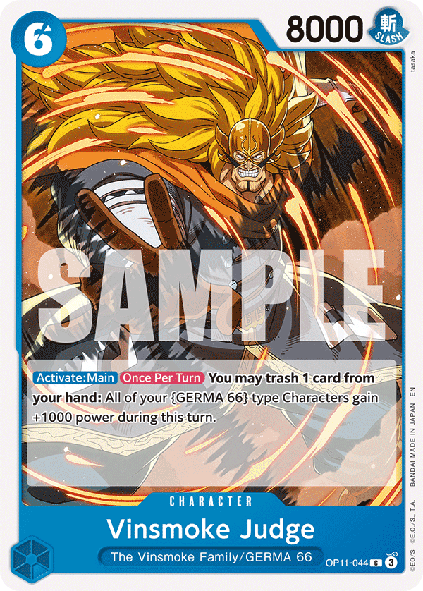 OP11-044 | C | CHARACTER Vinsmoke Judge