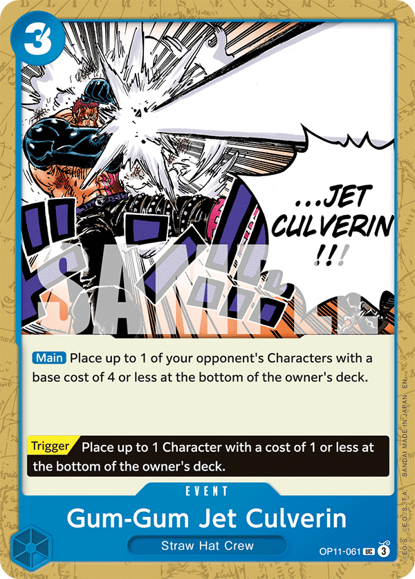 OP11-061 | UC | EVENT Gum-Gum Jet Culverin