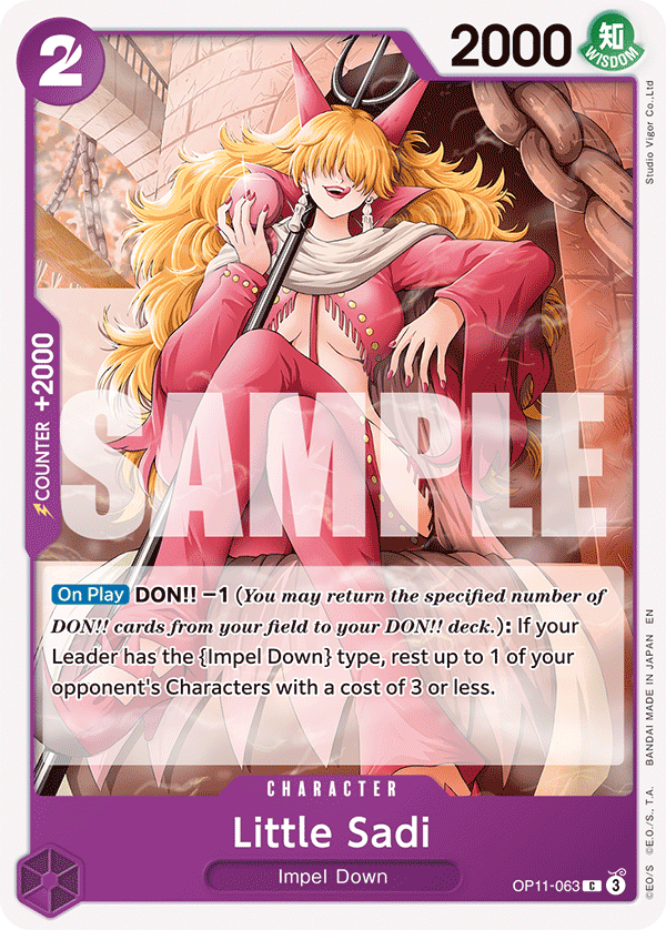 OP11-063 | C | CHARACTER Little Sadi