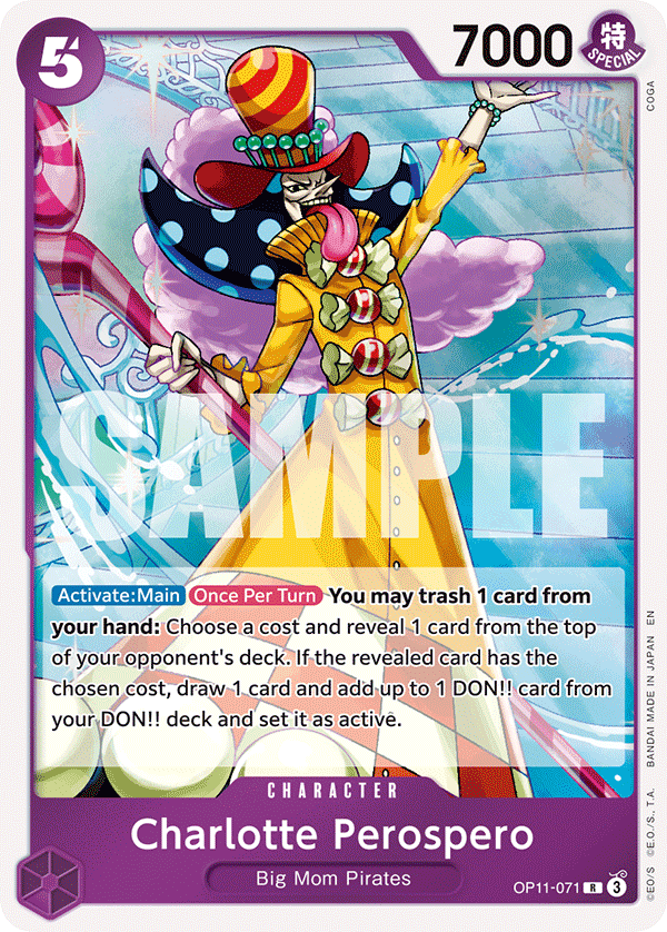 OP11-071 | R | CHARACTER Charlotte Perospero