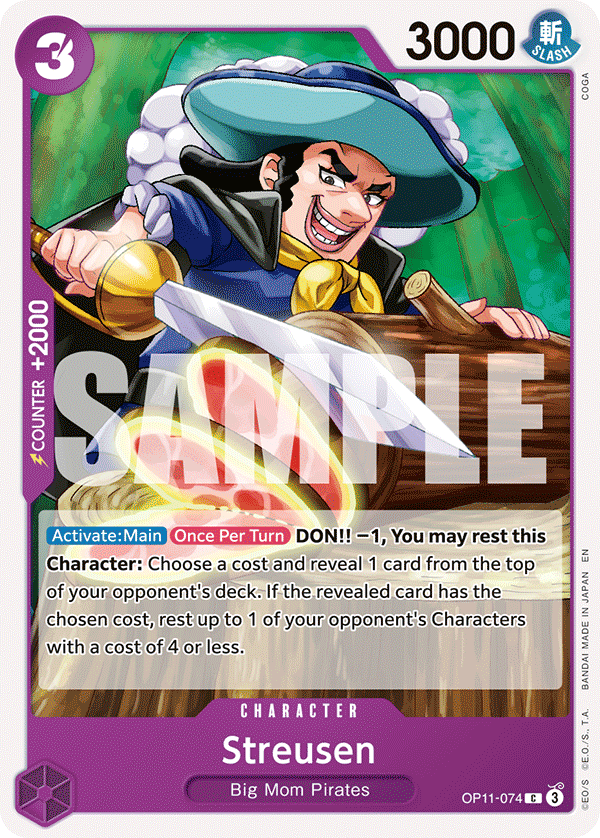 OP11-074 | C | CHARACTER Streusen