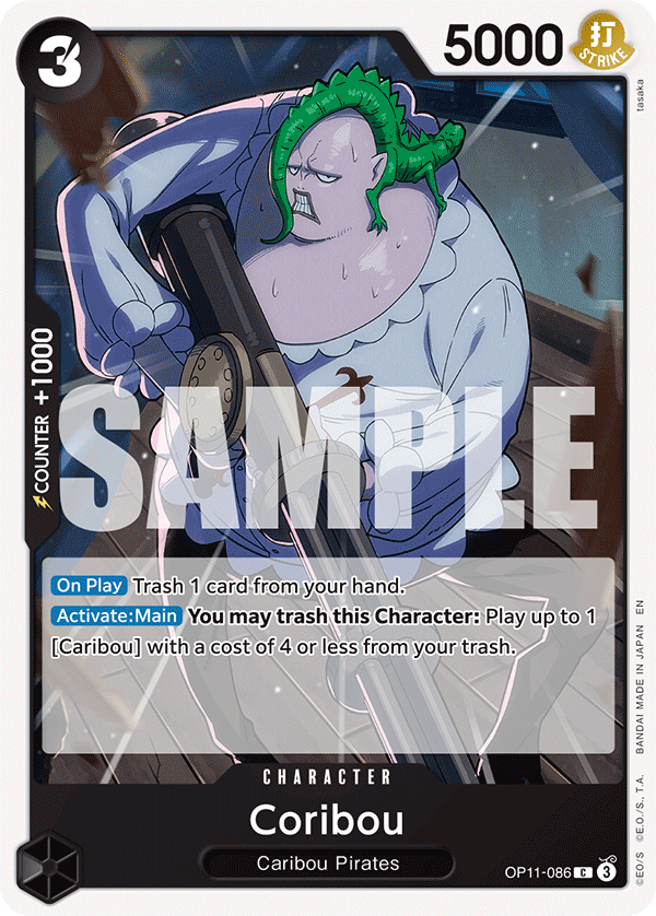 OP11-086 | C | CHARACTER Coribou