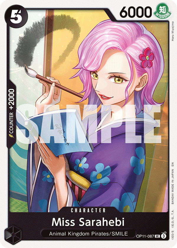 OP11-087 | UC | CHARACTER Miss Sarahebi