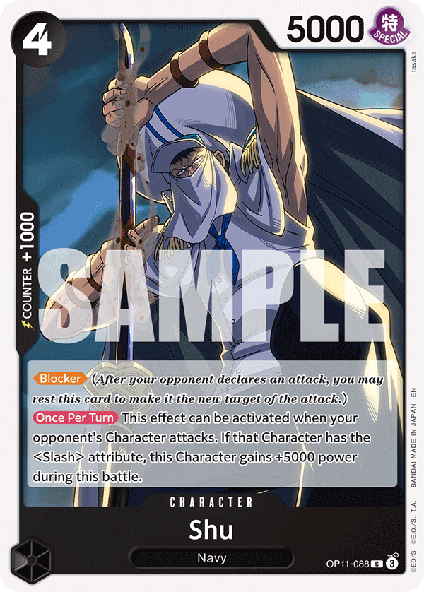 OP11-088 | C | CHARACTER Shu