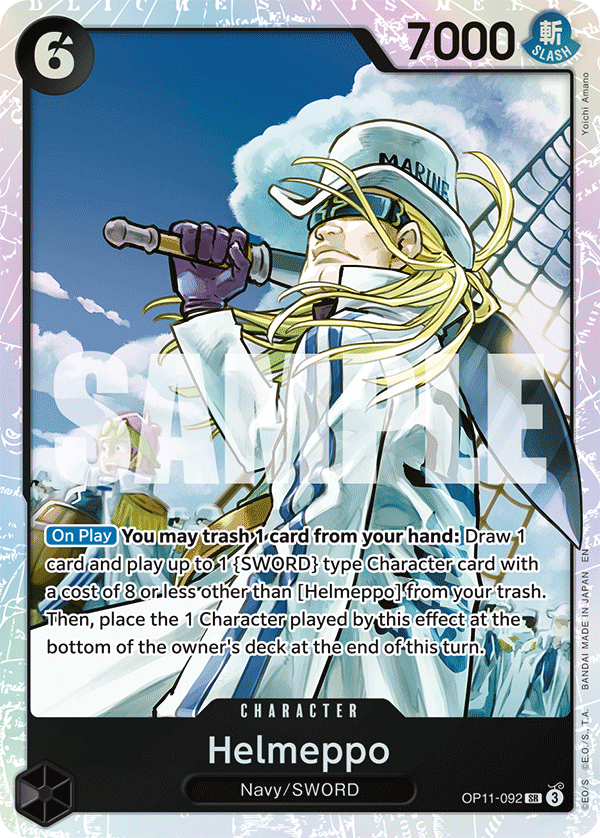 OP11-092 | SR | CHARACTER Helmeppo