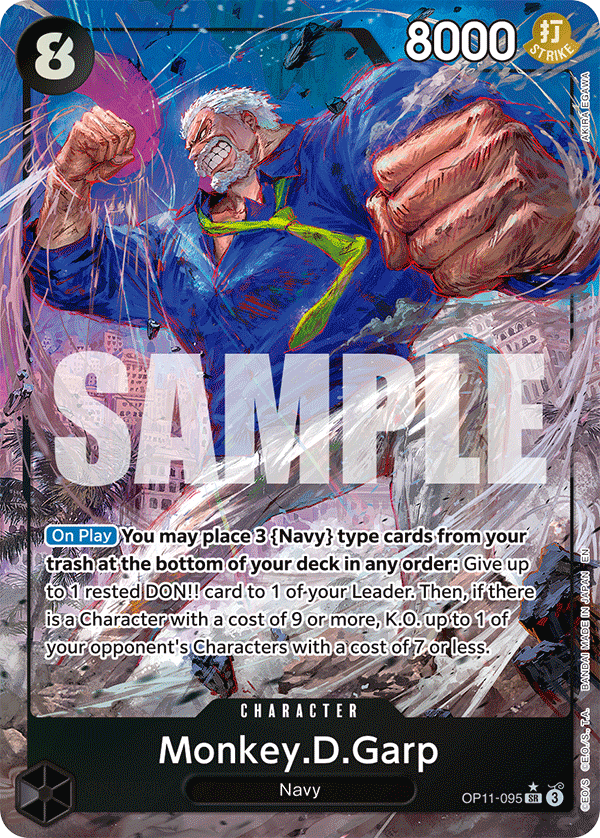 OP11-095 | SR | CHARACTER Monkey.D.Garp Parallel