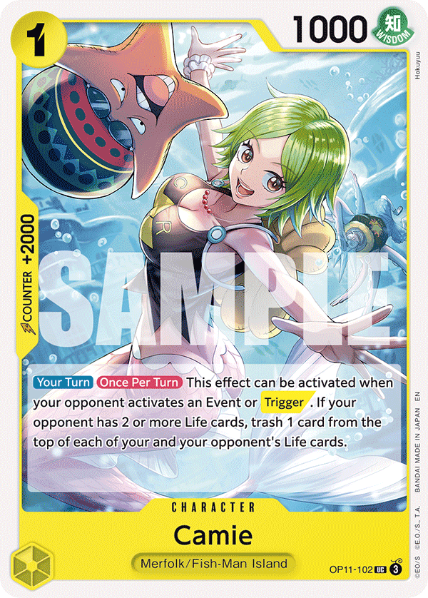 OP11-102 | UC | CHARACTER Camie