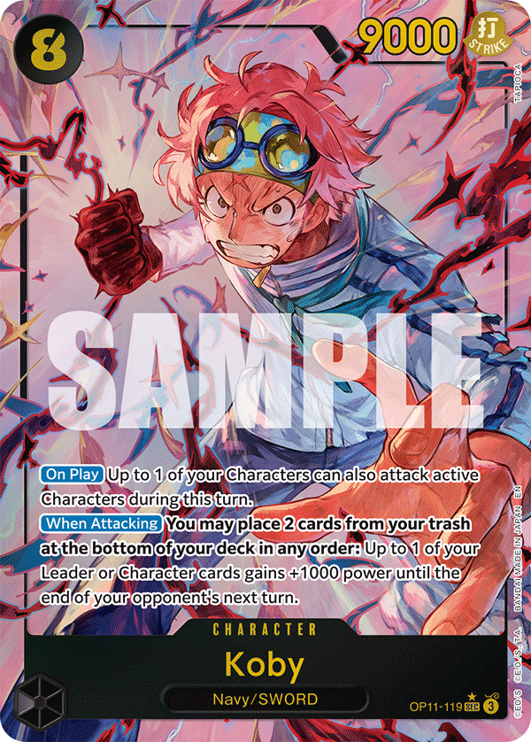OP11-119 | SEC | CHARACTER Koby Parallel