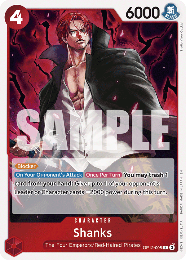 OP12-008 | R | CHARACTER Shanks