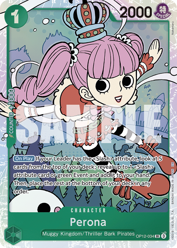 OP12-034 | SR | CHARACTER Perona