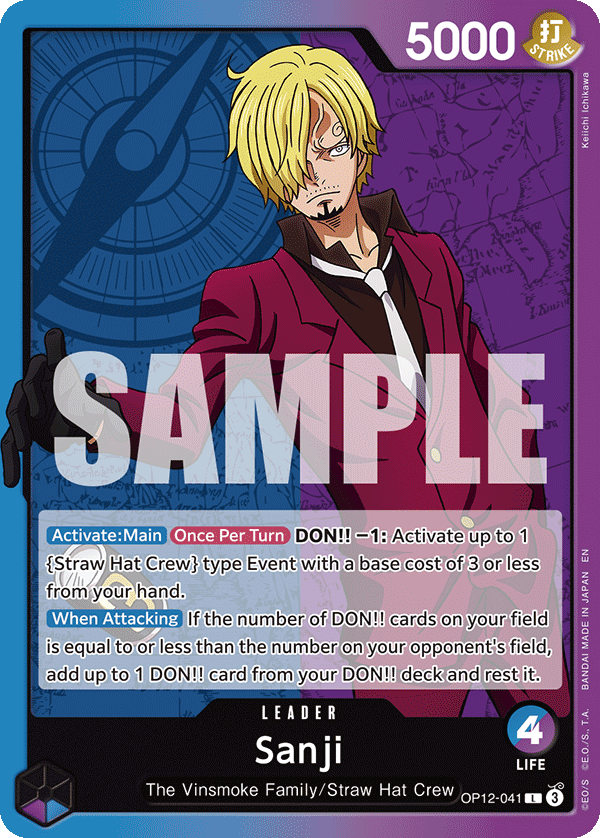 OP12-041 | L | LEADER Sanji