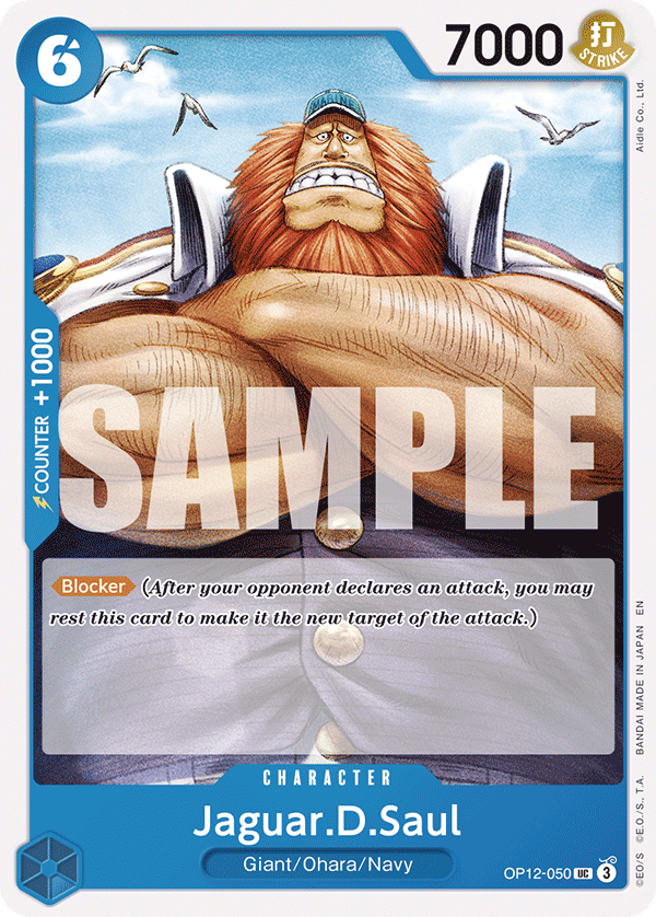 OP12-050 | UC | CHARACTER Jaguar.D.Saul