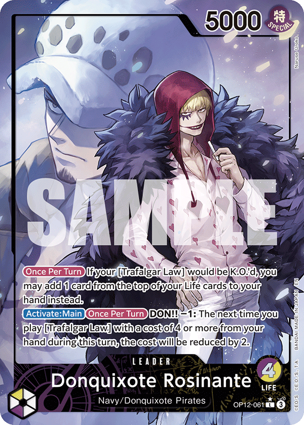 OP12-061 | L | LEADER Donquixote Rosinante Parallel