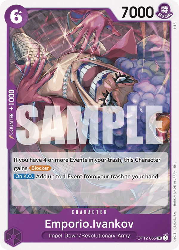 OP12-065 | UC | CHARACTER Emporio.Ivankov
