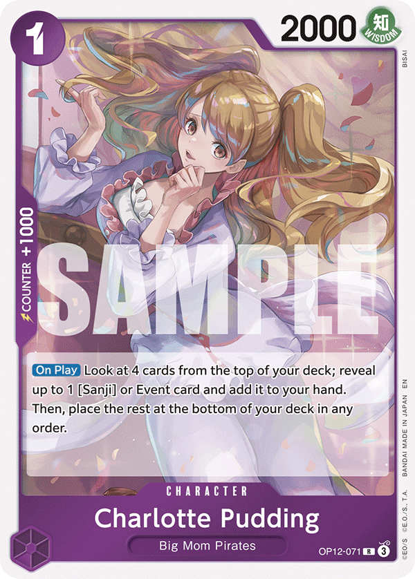OP12-071 | R | CHARACTER Charlotte Pudding