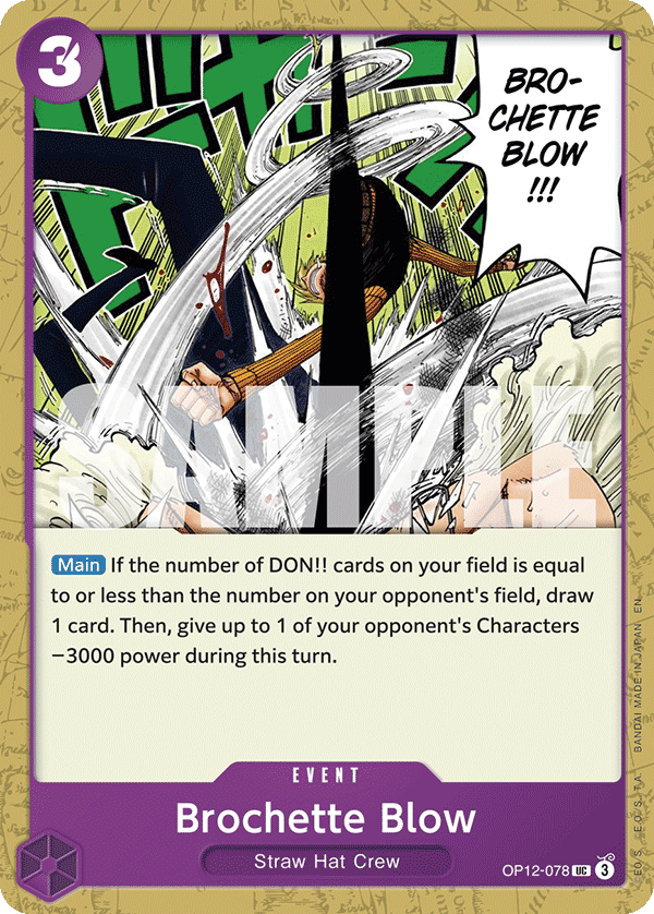 OP12-078 | UC | EVENT Brochette Blow