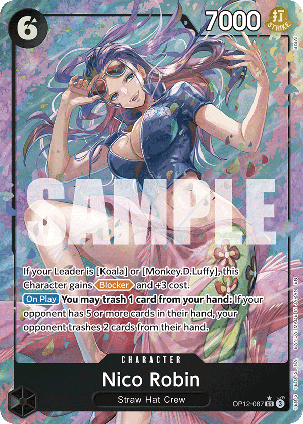 OP12-087 | SR | CHARACTER Nico Robin Parallel