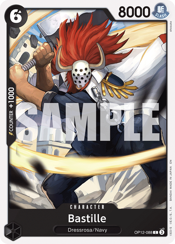 OP12-088 | C | CHARACTER Bastille