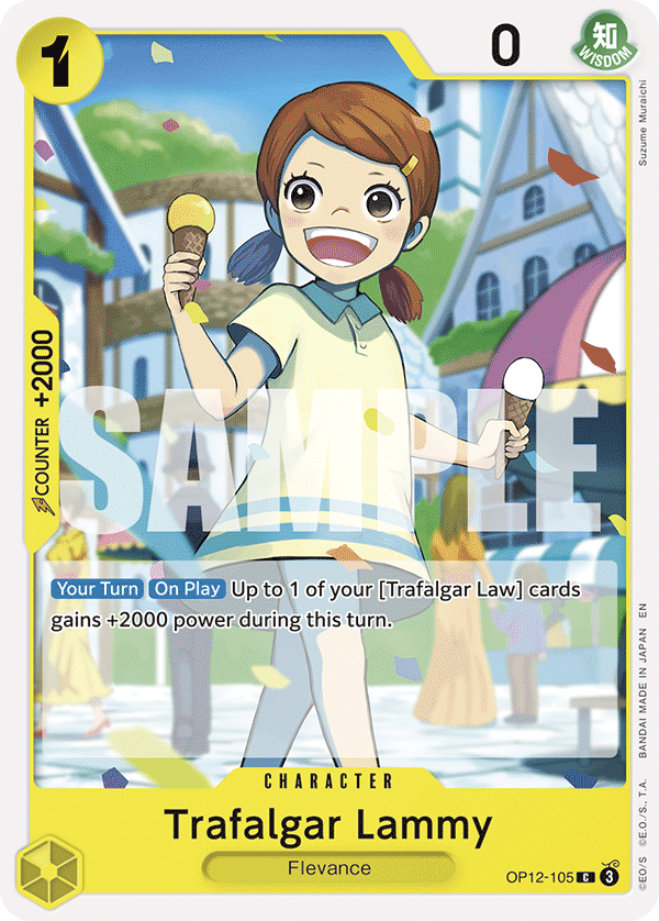 OP12-105 | C | CHARACTER Trafalgar Lammy