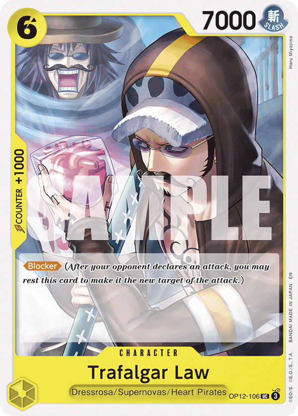 OP12-106 | UC | CHARACTER Trafalgar Law