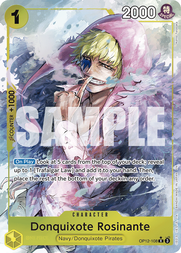 OP12-108 | R | CHARACTER Donquixote Rosinante Parallel