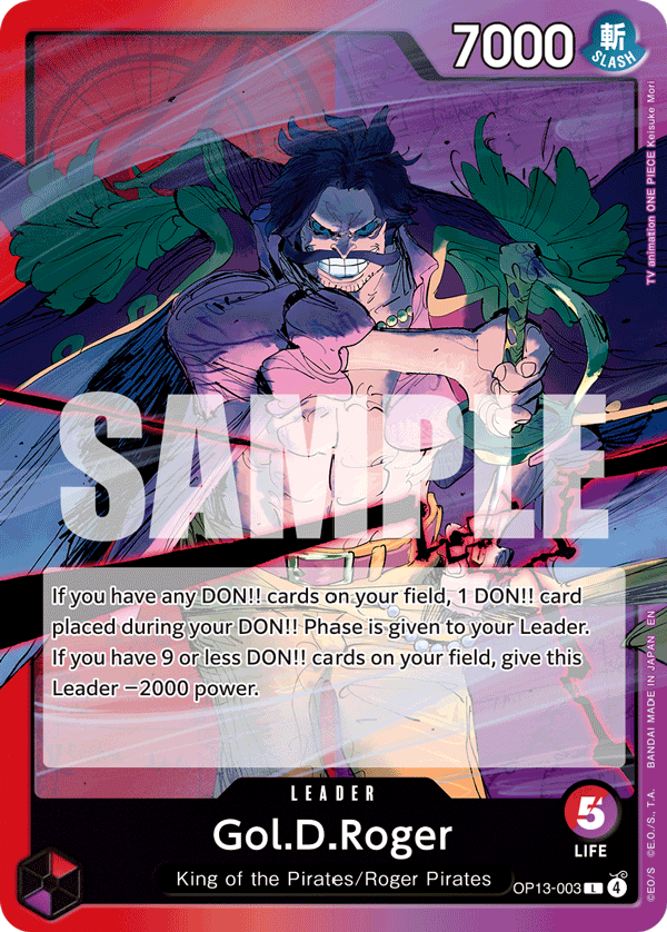 OP13-003 | L | LEADER Gol.D.Roger