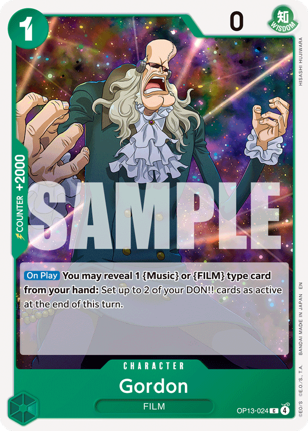 OP13-024 | C | CHARACTER Gordon