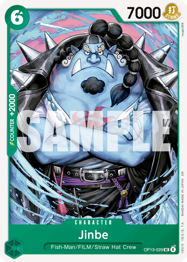 OP13-029 | UC | CHARACTER Jinbe