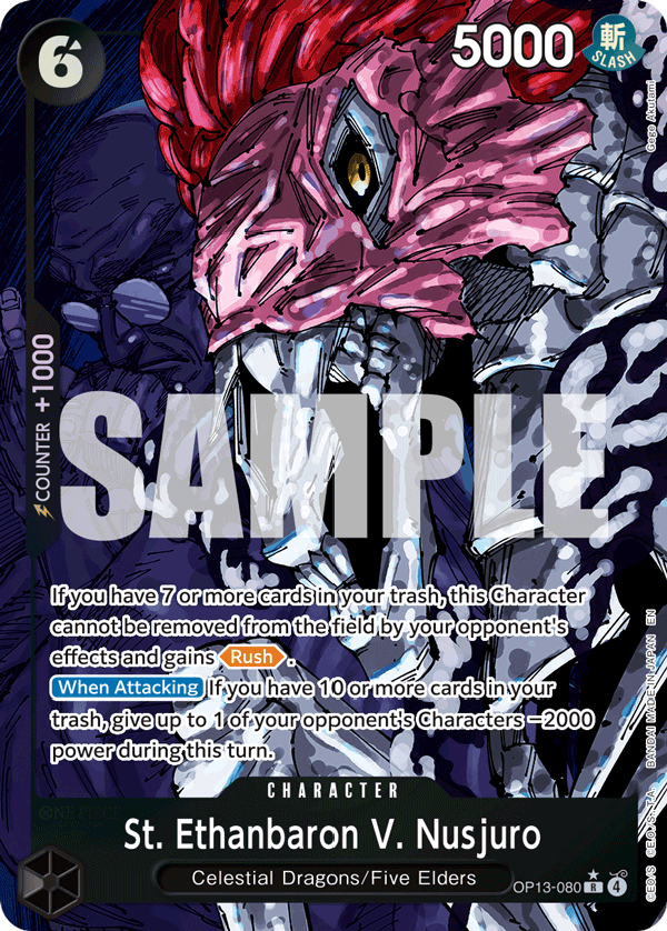 OP13-080 | R | CHARACTER St. Ethanbaron V. Nusjuro Parallel