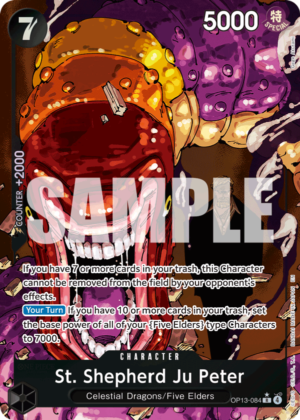 OP13-084 | R | CHARACTER St. Shepherd Ju Peter Parallel