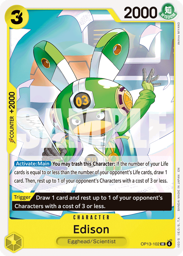 OP13-102 | UC | CHARACTER Edison