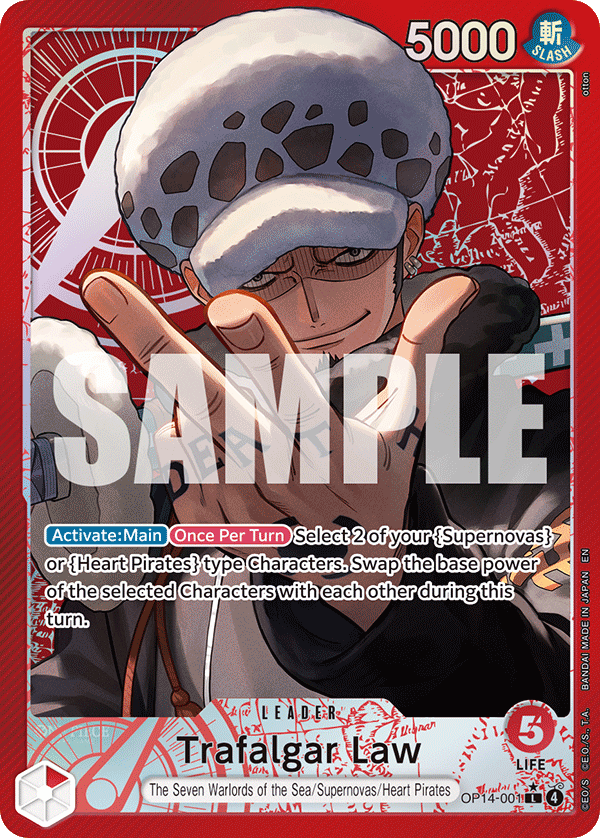 OP14-001 | L | LEADER Trafalgar Law Parallel