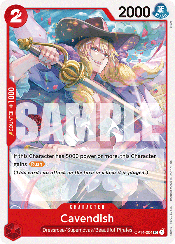 OP14-004 | UC | CHARACTER Cavendish