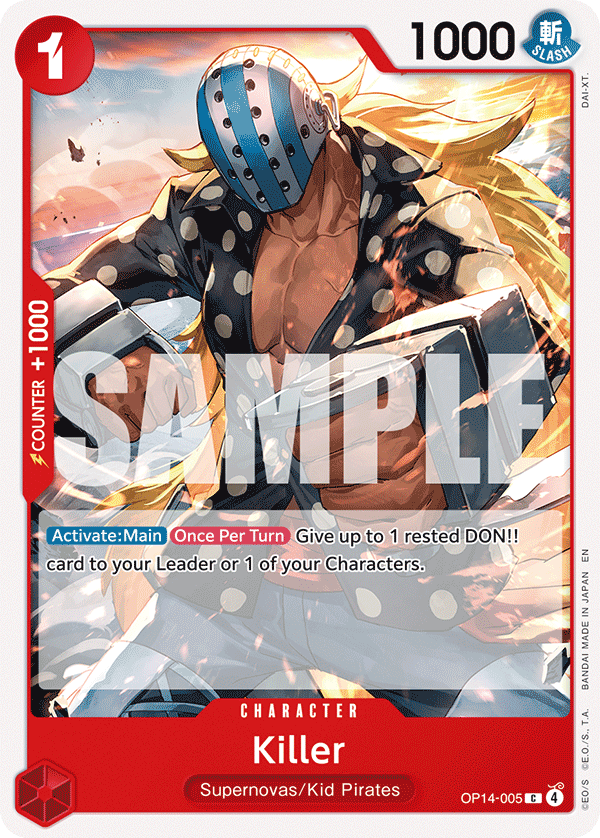 OP14-005 | C | CHARACTER Killer