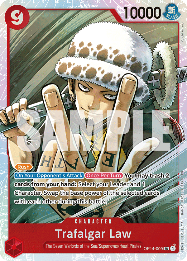 OP14-009 | SR | CHARACTER Trafalgar Law
