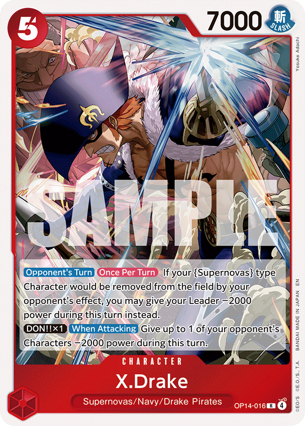 OP14-016 | R | CHARACTER X.Drake